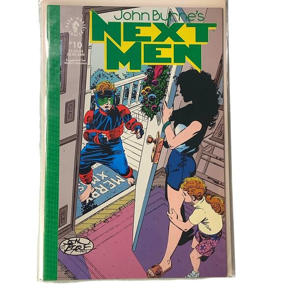 Next Men #10, December 1992, Dark Horse Comics, NM 9.4 - Picture 1 of 3